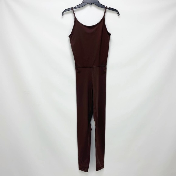 Everlane Womens The Perform Unitard XS Brown NWOT - Picture 4 of 10